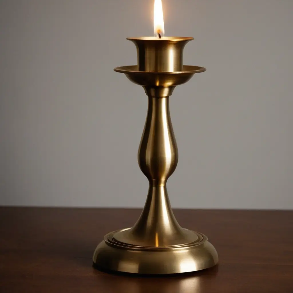 Brass Candle Holder